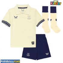 Everton Vitaliy Mykolenko #16 Auswärts Trikotsatz Kinder 2025-26 Kurzarm (+ Kurze Hosen)